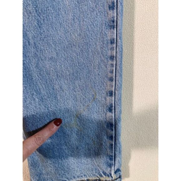 Calvin Klein Jeans Sz 14 Double Stone Wash Vintage 90's Y2K Tapered Leg USA Made - Picture 10 of 16